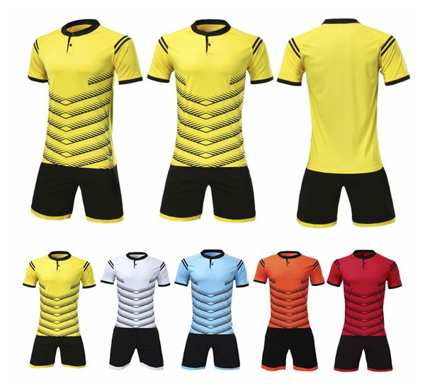 thai version football sports jersey 1705#, White;yellow