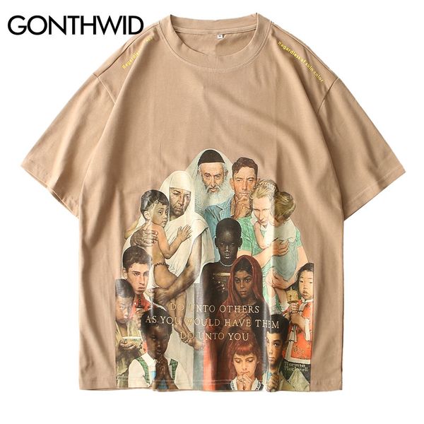gonthwid do unto others as you would have them do unto you print tshirts streetwear hip hop casual tees 2019 male t shirts, White;black
gonthwid do unto others as you would have them do unto you print tshirts streetwear hip hop casual tees 2019 male t shirts, White;black