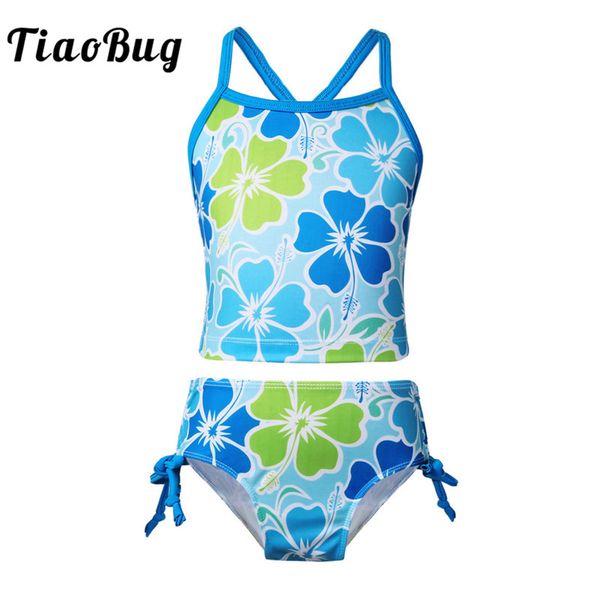 tiaobug kids teens floral printed tankini swimsuit swimwear bathing suit girls swim with briefs bottom bikini set beachwear
tiaobug kids teens floral printed tankini swimsuit swimwear bathing suit girls swim with briefs bottom bikini set beachwear
