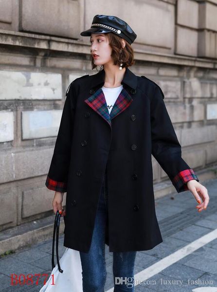 new arrival women fashion double breasted trench coat/branded design plus size loose fit trench for women size s-xxl 3 colors, Black;brown
new arrival women fashion double breasted trench coat/branded design plus size loose fit trench for women size s-xxl 3 colors, Black;brown