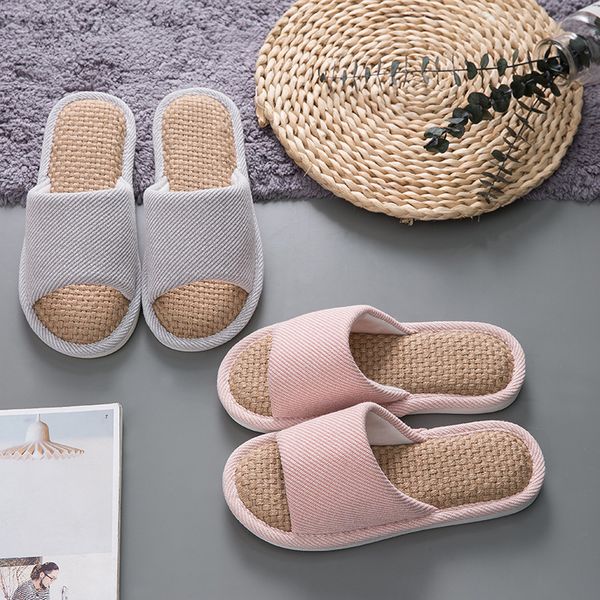 women indoor slippers soft bottom lovers flax slipper breathable thick house flat shoes woman men home bedroom slipper size 11, Black
women indoor slippers soft bottom lovers flax slipper breathable thick house flat shoes woman men home bedroom slipper size 11, Black