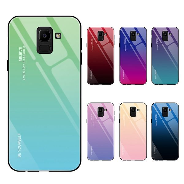 gradient color phone cases for samsung galaxy j8 2018/a9 star lite/a6plus 2018 s9plus s20 with toughened glass hard case
gradient color phone cases for samsung galaxy j8 2018/a9 star lite/a6plus 2018 s9plus s20 with toughened glass hard case
