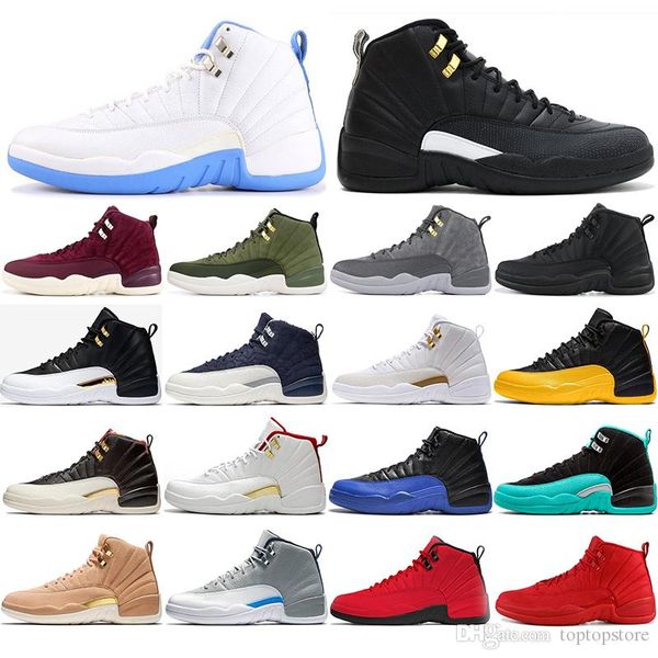 with socks new air jordan retro 12 12s basketball shoes winterized university shoes sport sneakers mens trainers size 40-47, White;red
with socks new air jordan retro 12 12s basketball shoes winterized university shoes sport sneakers mens trainers size 40-47, White;red