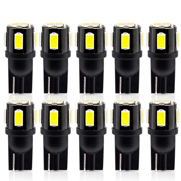 safego 10pcs w5w 501 led bulb t10 194 168 6smd 5630 car interior light for dashboard license plate lamp dc 12v blue white
safego 10pcs w5w 501 led bulb t10 194 168 6smd 5630 car interior light for dashboard license plate lamp dc 12v blue white
