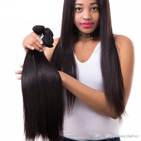 elibess grade 10a--100% human virgin hair silk straight hair bundle with double weft, no tangle & no shedding, dhl, Black
elibess grade 10a--100% human virgin hair silk straight hair bundle with double weft, no tangle & no shedding, dhl, Black