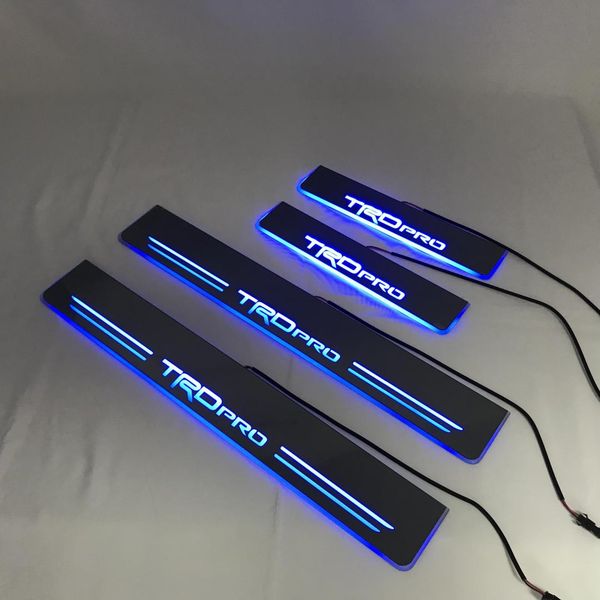 acrylic door sill plate strip with led decorative welcome light moving door scuff for 4runner 2019
acrylic door sill plate strip with led decorative welcome light moving door scuff for 4runner 2019