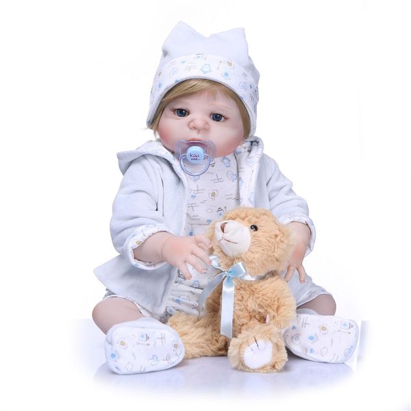 bebe reborn new handmade full silicone vinyl body adorable lifelike toddler baby realistic princess baby toy doll for children
bebe reborn new handmade full silicone vinyl body adorable lifelike toddler baby realistic princess baby toy doll for children