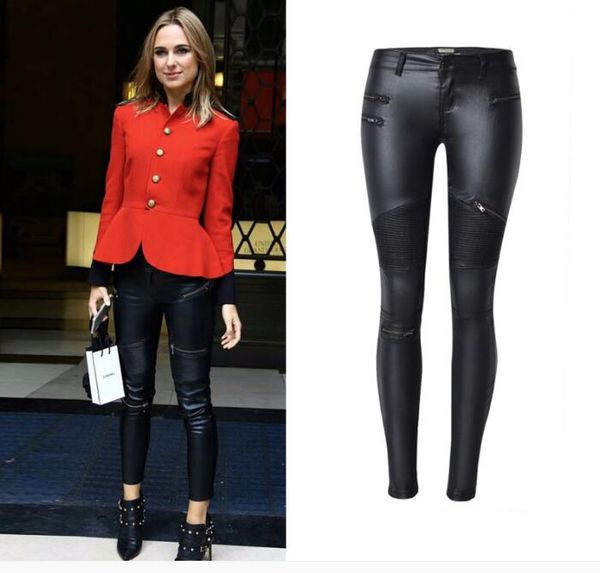 fashion women's zippers pu leather pencil pants chic plus size xxxl moto&biker leather pencil pants, Black;white
fashion women's zippers pu leather pencil pants chic plus size xxxl moto&biker leather pencil pants, Black;white