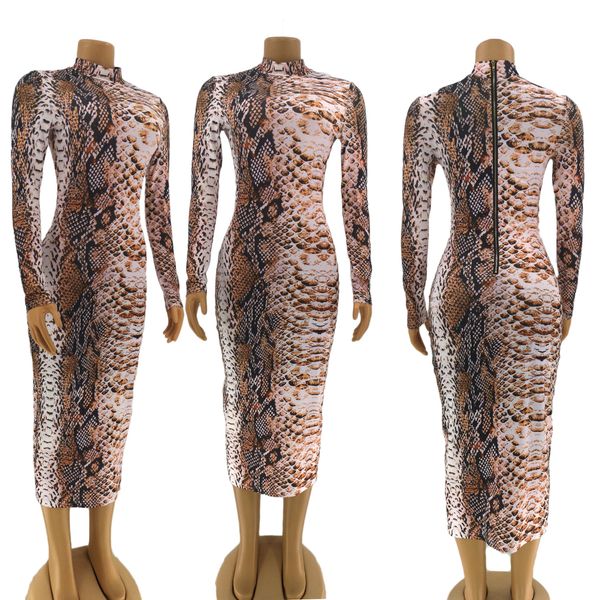 20ss new arrival women's dress designer for summer luxury snakeskin print long sleeve dress v-neck bodycon dress & club style, Black;gray
20ss new arrival women's dress designer for summer luxury snakeskin print long sleeve dress v-neck bodycon dress & club style, Black;gray