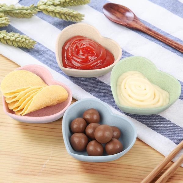 1pcs wheat straw bowl vinegar seasoning solid soybean dish sauce salt snack small plate kitchen supplies
1pcs wheat straw bowl vinegar seasoning solid soybean dish sauce salt snack small plate kitchen supplies