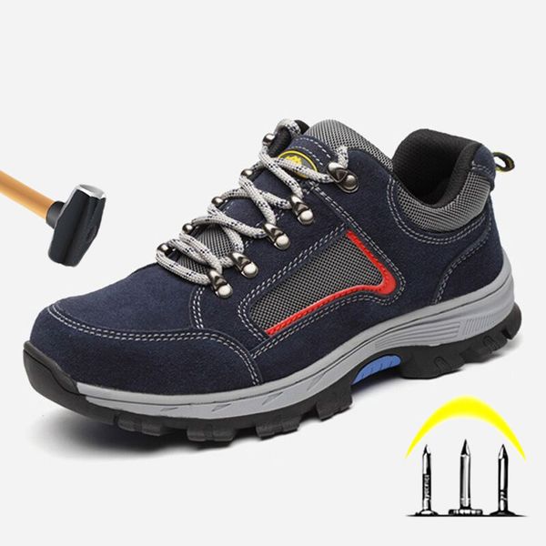 nice work safety boots men shoes breathable work boots men steel toe construction protective shoes anti-puncture safety, Black
nice work safety boots men shoes breathable work boots men steel toe construction protective shoes anti-puncture safety, Black