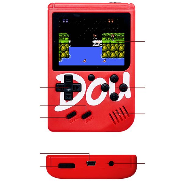 ретро портативный мини handheld игры игрока консоли 8-bit 3-дюймовый 360 игр ретро fc game player classic game console
ретро портативный мини handheld игры игрока консоли 8-bit 3-дюймовый 360 игр ретро fc game player classic game console