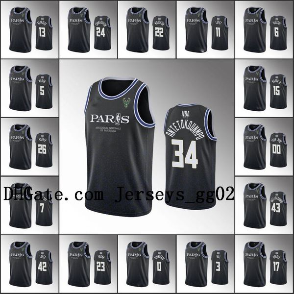 milwaukee bucks men giannis antetokounmpo khris middleton eric bledsoe custom 2020 nba paris game black jersey
milwaukee bucks men giannis antetokounmpo khris middleton eric bledsoe custom 2020 nba paris game black jersey