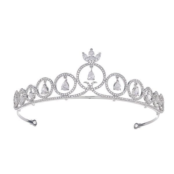eseres серебряный rhinestone tiara женщины волос ювелирные ободки свадебные аксессуары для волос, Golden;white
eseres серебряный rhinestone tiara женщины волос ювелирные ободки свадебные аксессуары для волос, Golden;white