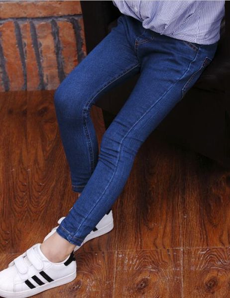 2019 autumn children's clothes girls jeans solid slim thin denim baby girl jeans for girls big kids casual jean long trousers, Blue
2019 autumn children's clothes girls jeans solid slim thin denim baby girl jeans for girls big kids casual jean long trousers, Blue