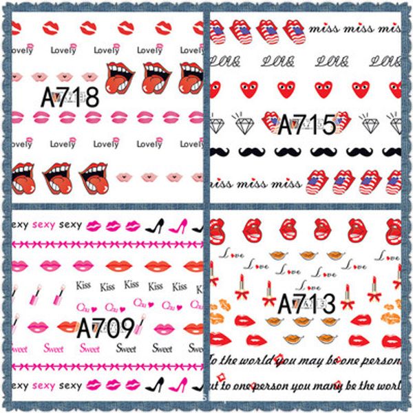 5sheet lips children japanese nail water stickers designs nail art stickers decals makeup diy water tattoos manicure a709-720, Black
5sheet lips children japanese nail water stickers designs nail art stickers decals makeup diy water tattoos manicure a709-720, Black