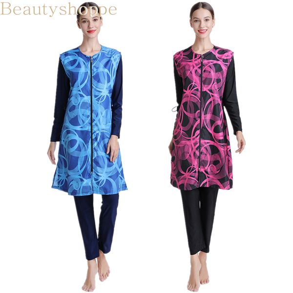 muslim swimwear islamic women modest hijab plus size burkinis wear swimming bathing suit beach full coverage swimsuit, Red
muslim swimwear islamic women modest hijab plus size burkinis wear swimming bathing suit beach full coverage swimsuit, Red