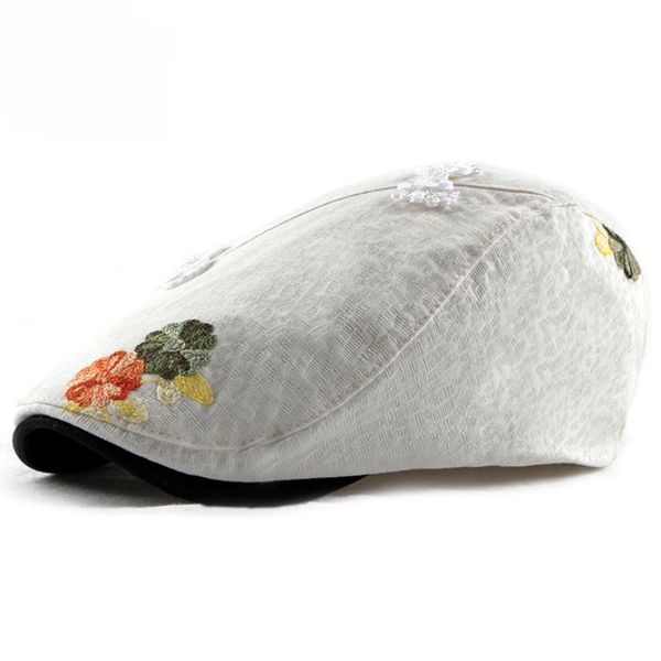 ht1599 2018 new spring summer sun hats for women beret hat female flower flat cabbie gastby ivy cap vintage ethnic female berets, Blue;gray
ht1599 2018 new spring summer sun hats for women beret hat female flower flat cabbie gastby ivy cap vintage ethnic female berets, Blue;gray