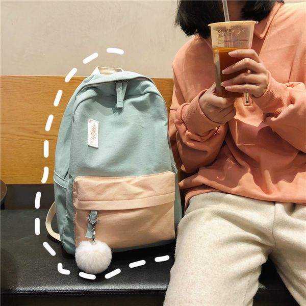 canvas backpack female new waterproof backpack high school students campus bag female
canvas backpack female new waterproof backpack high school students campus bag female