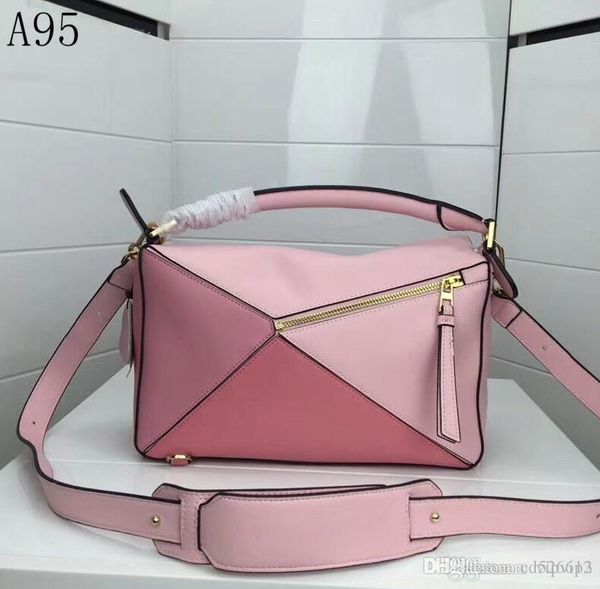 new designer wild women's designer ladies bag stitching pink large capacity collapsible travel bag shoulder bag
new designer wild women's designer ladies bag stitching pink large capacity collapsible travel bag shoulder bag