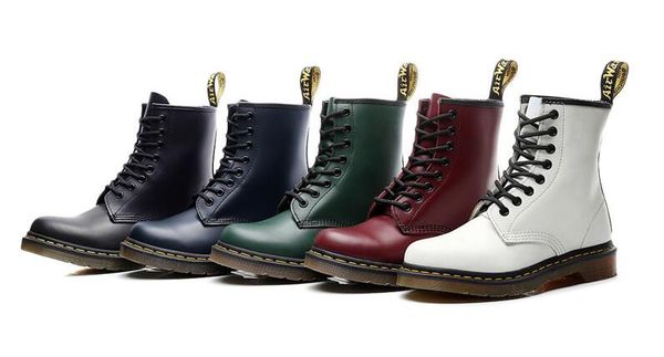 genuine leather women shoes 1460 men's motorcycle boots men women doc martens martin boots shoes, Black
genuine leather women shoes 1460 men's motorcycle boots men women doc martens martin boots shoes, Black
