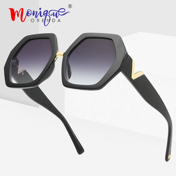 fashion vintage hexagonal sunglasses retro gradient geometric plastic frame v letter legs sun glasses men female eyewear oculos, White;black
fashion vintage hexagonal sunglasses retro gradient geometric plastic frame v letter legs sun glasses men female eyewear oculos, White;black