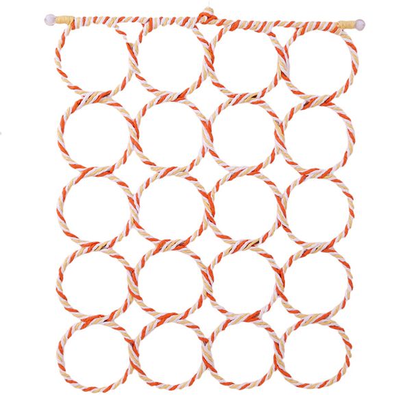 creative life multifunction 28 hole ring rope scarf wraps shawl storage holder hook hanger decor room 73cm*38cm
creative life multifunction 28 hole ring rope scarf wraps shawl storage holder hook hanger decor room 73cm*38cm