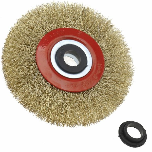 5''/8'' steel wire polishing brush wheel machine polishing brush durable for metal surface cleaning derusting grinding
5''/8'' steel wire polishing brush wheel machine polishing brush durable for metal surface cleaning derusting grinding