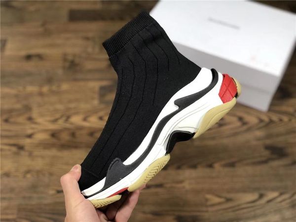Triple peed ock hoe pari de igner luxury hoe tretch knit mid neaker for men women black white red ca ual ock running hoe 
Triple peed ock hoe pari de igner luxury hoe tretch knit mid neaker for men women black white red ca ual ock running hoe
