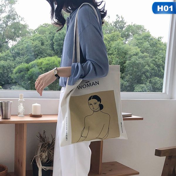 new fashion korean simple women wild package canvas bag harajuku tote bag shoulder shopping
new fashion korean simple women wild package canvas bag harajuku tote bag shoulder shopping