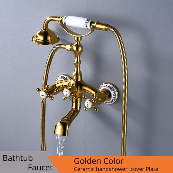 luxury bathtub faucets gold brass bathroom faucet mixer tap wall mounted hand held shower head kit shower faucet sets
luxury bathtub faucets gold brass bathroom faucet mixer tap wall mounted hand held shower head kit shower faucet sets