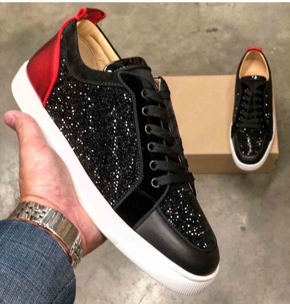 fast sent out luxurious design couple sneakers low red bottom flat men shoes,black strass calfskin red sole rantulow junior casual shoe
fast sent out luxurious design couple sneakers low red bottom flat men shoes,black strass calfskin red sole rantulow junior casual shoe