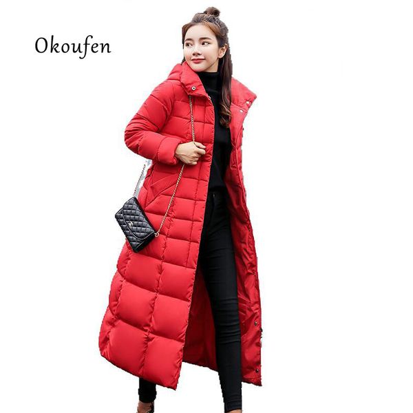 okoufen women's cotton padded x-long over-knee warm hooded zipper 6 color winter cotton parka dj0001, Black
okoufen women's cotton padded x-long over-knee warm hooded zipper 6 color winter cotton parka dj0001, Black