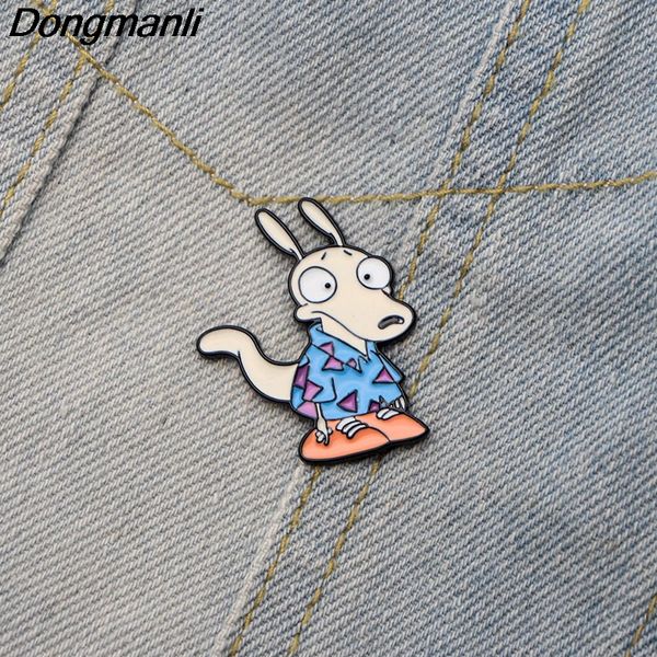 dongmanli 10 pcs/lot courage the cowardly dog enamel pins metal brooch for clothes bags backpack badges cute brooch m2516, Gray
dongmanli 10 pcs/lot courage the cowardly dog enamel pins metal brooch for clothes bags backpack badges cute brooch m2516, Gray