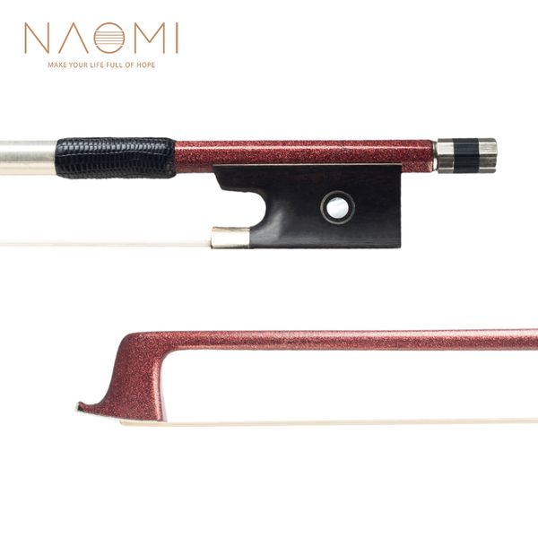 naomi 4/4 violin bow carbon fiber violin bow 4/4 violin fiddle bow ebony frog brown color new
naomi 4/4 violin bow carbon fiber violin bow 4/4 violin fiddle bow ebony frog brown color new