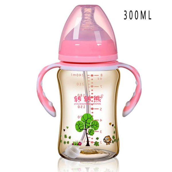 baby milk bottle ppsu wide mouth anti-fall infant feeding bottle with straw handle
baby milk bottle ppsu wide mouth anti-fall infant feeding bottle with straw handle