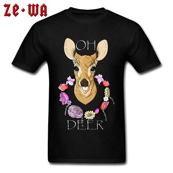 t shirt oh deer t-shirt men xmas gift tshirt mens cartoon floral casual tees summer spring cotton clothing black tshirts, White;black
t shirt oh deer t-shirt men xmas gift tshirt mens cartoon floral casual tees summer spring cotton clothing black tshirts, White;black