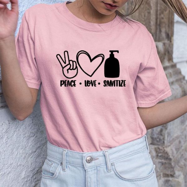 peace love sanitize t shirt wash your hands hygiene tee shirts quarantine streetwear tshirt women social distance tshirts, White
peace love sanitize t shirt wash your hands hygiene tee shirts quarantine streetwear tshirt women social distance tshirts, White
