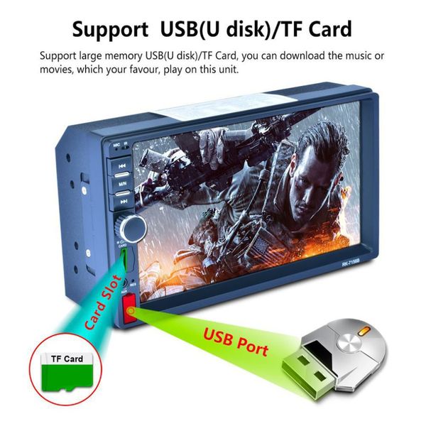 rk-7156b/rk-7155b 2din 7inch car mp5 hd touch screen bluetooth fm rds radio fast charge with rear view camera multimedia player
rk-7156b/rk-7155b 2din 7inch car mp5 hd touch screen bluetooth fm rds radio fast charge with rear view camera multimedia player
