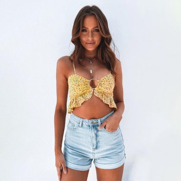 european and american women's new cross-border small flower hollow-out breast wrap navel dew back small vest 2020 fashion, White
european and american women's new cross-border small flower hollow-out breast wrap navel dew back small vest 2020 fashion, White