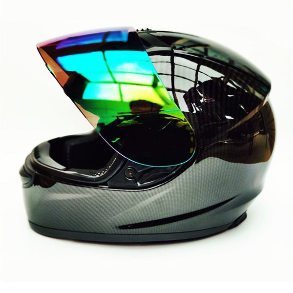 carbon fiber motorcycle modular full face helmet color visor sun shield mablack; size l (22.4-22.8 inch
carbon fiber motorcycle modular full face helmet color visor sun shield mablack; size l (22.4-22.8 inch
