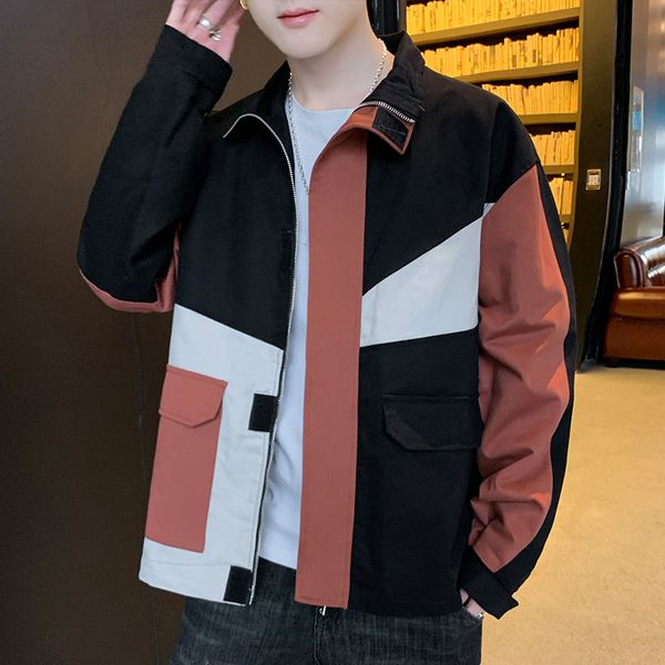 korean fashion jacket men casual solid winter jackets mens zipper coat outwear slim spring autumn clothing windbreaker ee9jk, Black;brown
korean fashion jacket men casual solid winter jackets mens zipper coat outwear slim spring autumn clothing windbreaker ee9jk, Black;brown