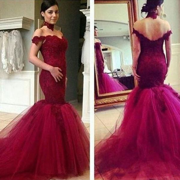 good quality burgundy sweetheaty evening dresses tulle lace appliques off the shoulder long formal prom dress prom party gown, Black;red
good quality burgundy sweetheaty evening dresses tulle lace appliques off the shoulder long formal prom dress prom party gown, Black;red