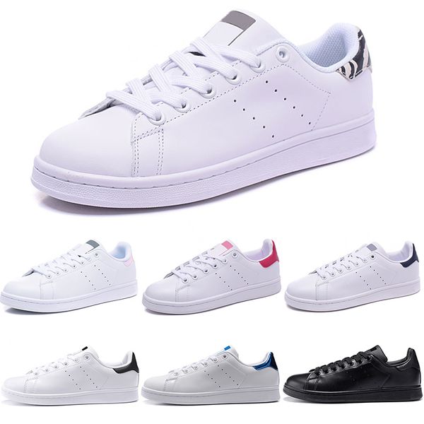 Hot Sale Smith Shoes Flats Women Men Leather Casual Shoes Gree White Black Pink Blue Stan Mens Skateboard Designer Shoe Size 36-44
Hot Sale Smith Shoes Flats Women Men Leather Casual Shoes Gree White Black Pink Blue Stan Mens Skateboard Designer Shoe Size 36-44