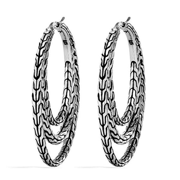 aprilgrass brand bohemia women hoop earrings vintage stylish elegant ladies accessories triple layer loop earrings factory wholesale, Silver
aprilgrass brand bohemia women hoop earrings vintage stylish elegant ladies accessories triple layer loop earrings factory wholesale, Silver