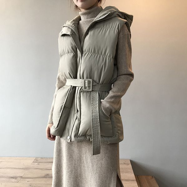 cotton waistcoat 2009 winter new loose cap warm cotton vest jacket winter vest chaquetas mujeres trendy, Black;white 
cotton waistcoat 2009 winter new loose cap warm cotton vest jacket winter vest chaquetas mujeres trendy, Black;white