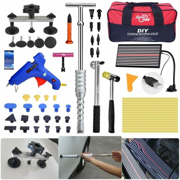 супер pdr tools kit paintless dent инструменты для ремонта комплект для автомобилей body slide хаммера натяжение мост gun клей язычки
супер pdr tools kit paintless dent инструменты для ремонта комплект для автомобилей body slide хаммера натяжение мост gun клей язычки