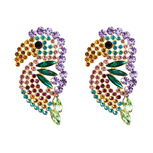 1 pair of rhinestone stud ear piercing earrings bird shape earrings for women girls, Golden
1 pair of rhinestone stud ear piercing earrings bird shape earrings for women girls, Golden