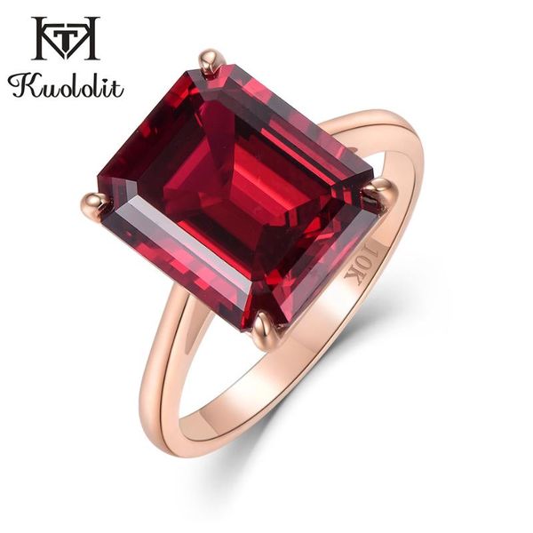 kuololit 7.4ct 10k solid gold customize lab grown ruby ring for women 10x12mm ruby rose gold rings engagement bride fine jewelry, Golden;silver
kuololit 7.4ct 10k solid gold customize lab grown ruby ring for women 10x12mm ruby rose gold rings engagement bride fine jewelry, Golden;silver