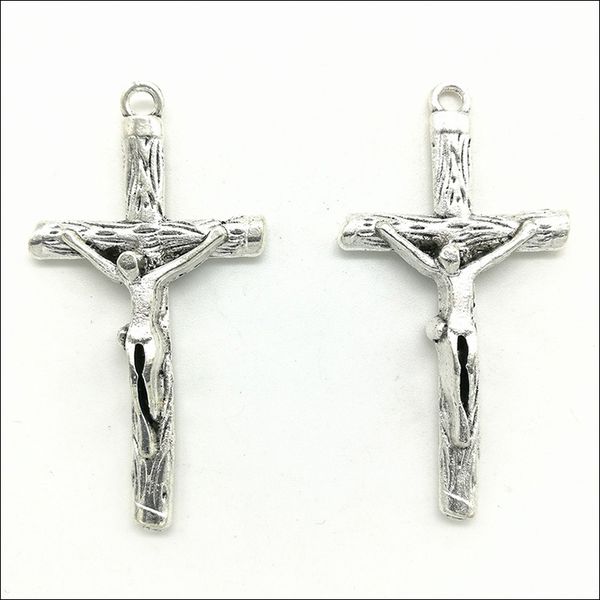 wholesale lot 50pcs retro style jesus cross jewelry making diy antique silver charms pendants for earring bracelet necklace 43*23mm, Bronze;silver
wholesale lot 50pcs retro style jesus cross jewelry making diy antique silver charms pendants for earring bracelet necklace 43*23mm, Bronze;silver